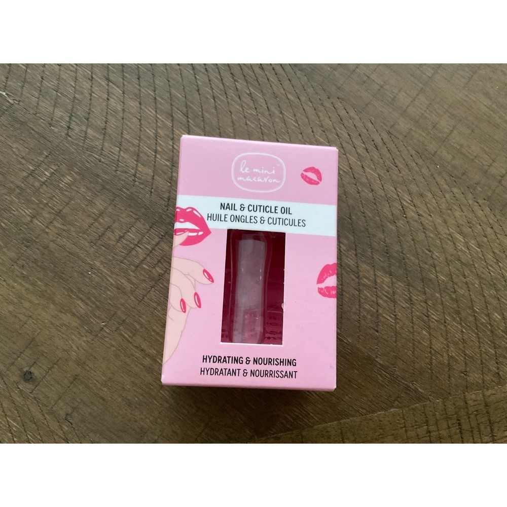 Le Mini Macaron Rose Kiss Nail and Cuticle oil